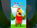 P for Parrot | Colorful ABC Animal Learning for Kids |@Tinytaleszoozoo#LearnWithFun #EducationalKid