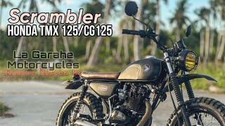 Custom SCRAMBLER | Honda TMX 125 / CG125 | by La Garahe Motorcycles Classic Custom MC Custom SCRAMBLER | Honda TMX 125 / CG125 | by La Garahe Motorcycles Classic Custom MC