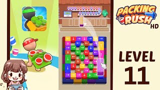 Packing Rush Level 11 Solution Walkthrough