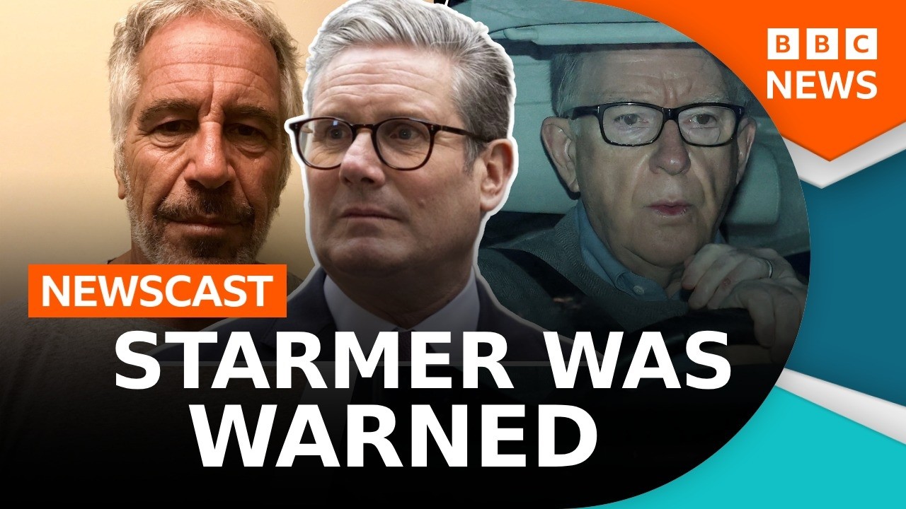 PM warned of 'reputational risk' over Mandelson's Epstein links | BBC Newscast