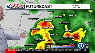 FORECAST: Today is a First Alert Weather Day, rain could be heavy at times