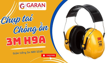 Chụp Tai Chống Ồn 3M H9A Giảm Tiếng Ồn NRR 25dB | Garan.vn