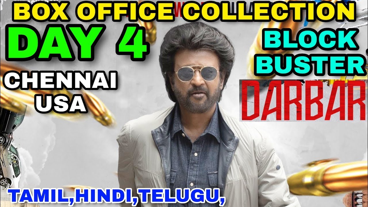 Darbar Movie Box Office Collection Day 4 | Blockbuster | Chennai,USA| Rajinikanth