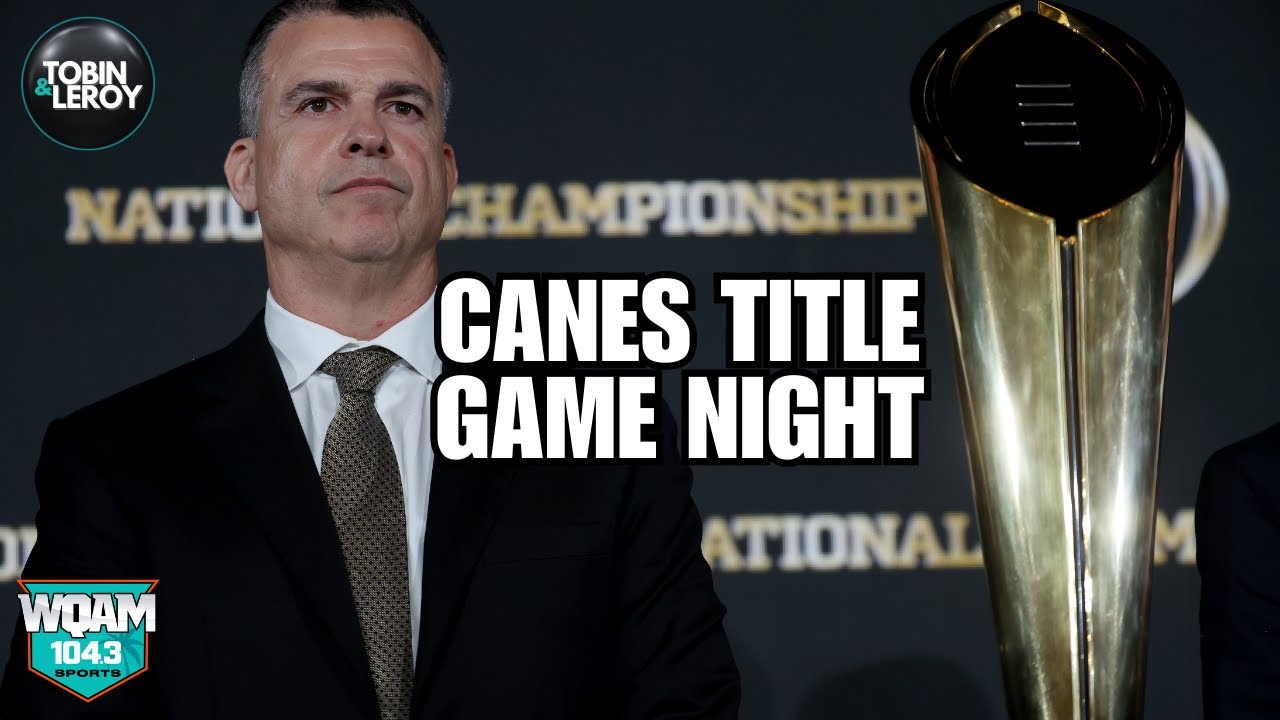 Miami Hurricanes Title Game Night, Miami Dolphins Interview Jeff Hafley Again, Miami Heat Road Trip