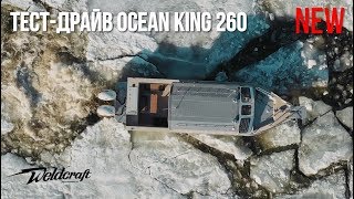 Тест-драйв Ocean King 260 Weldcraft в Финском заливе | Катер для рыбалки и экспедиций