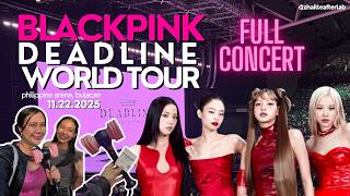[4K] BLACKPINK DEADLINE in Bulacan, Philippines DAY 1 - FULL PERFORMANCE   ENCORE Fancam
