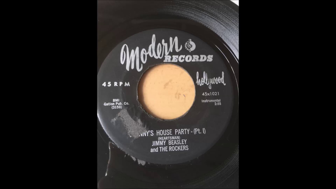 Jimmy Beasley & The Rockers - Johnny's House Party (Part I & II) 1957