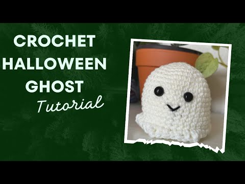 Crochet Halloween Ghost / Crochet Gifts / Fun Halloween Decorations