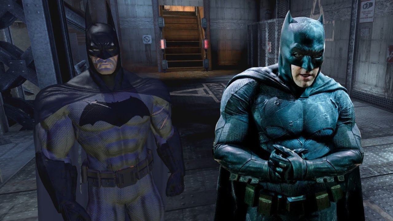 Batman Arkham Asylum: Batman v Superman Suit Mod - YouTube