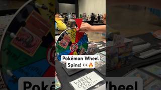 Fun wheel spins from our last card show!! 😎🔥 #pokemon #vendorpov #wheelspin #coinflip