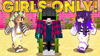 I Secretly Joined a 'GIRLS ONLY' Server in Minecraft... screenshot 2