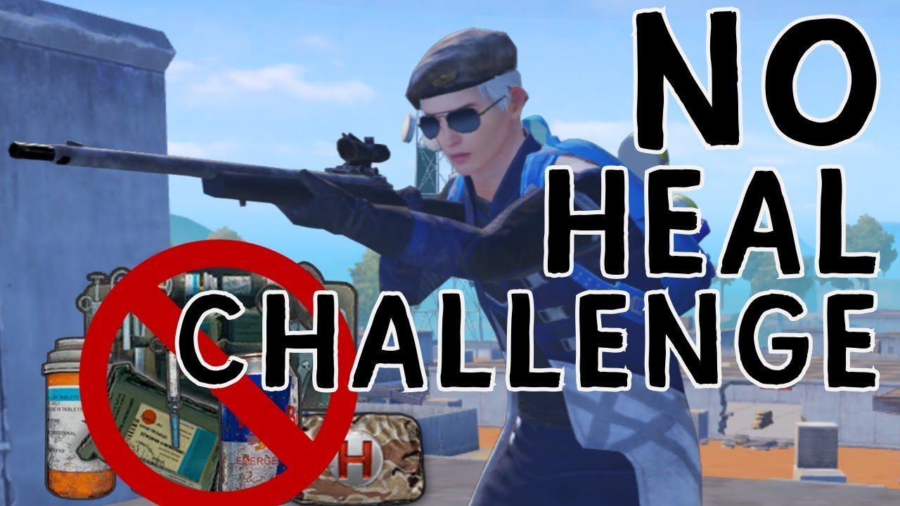 NO HEAL CHALLENGE | PUBG Mobile | BlueBubble
