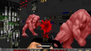 Ultimate Doom. Walkthrough. E1M7.
