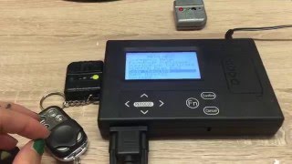 Identifying & copying a C type fixed code remote II