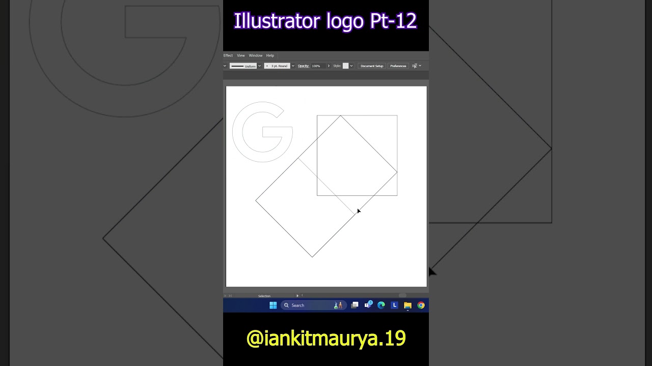 Google Shopping Logo | Adobe Illustrator logo design part -12 | Arsep19 Arts