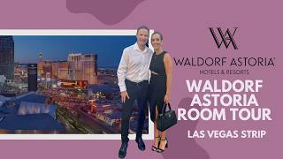 Waldorf Astoria Las Vegas Room Tour | Strip View Suite & Luxury Hotel Tour