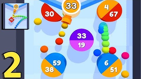 Ballz Drop 3D - All Levels Gameplay Android, iOS Max Lvl 14-21 Walkthrough Part 2