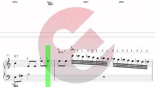 🎶 “PARA ELISA” ( L.V. Beethoven) 🎼 partitura de versión FÁCIL ✅ para PIANO 🎹