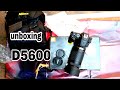 Unboxing Nikon D5600 Dual Lens 18-55mm to 70-300mm with 16gb memory card with bag ( flipkart )