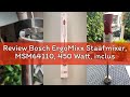 Review Bosch ErgoMixx Staafmixer, MSM64110, 450 Watt, inclusief mixer-maatbeker, 2 snelheden, rood