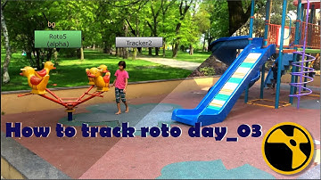 Nuke Rotoscoping Tutorial | How to track roto in foundry nuke day_03 [Hindi]