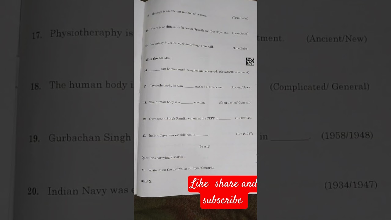 class 10 # Physical education  