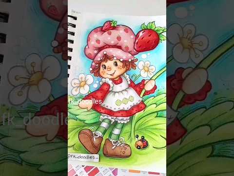 Drawing Strawberry Shortcake