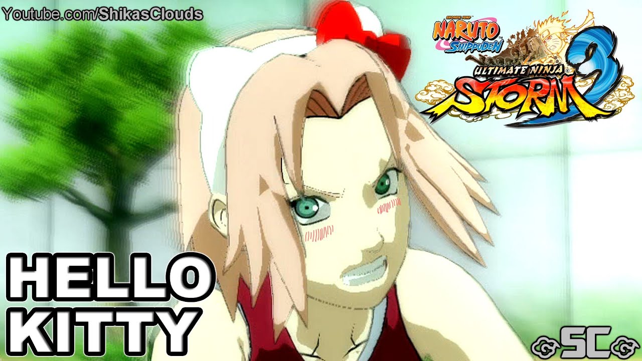 Hello Kitty Sakura DLC Commercial!「Machinima #15」| NARUTO STORM PARODY【HD】