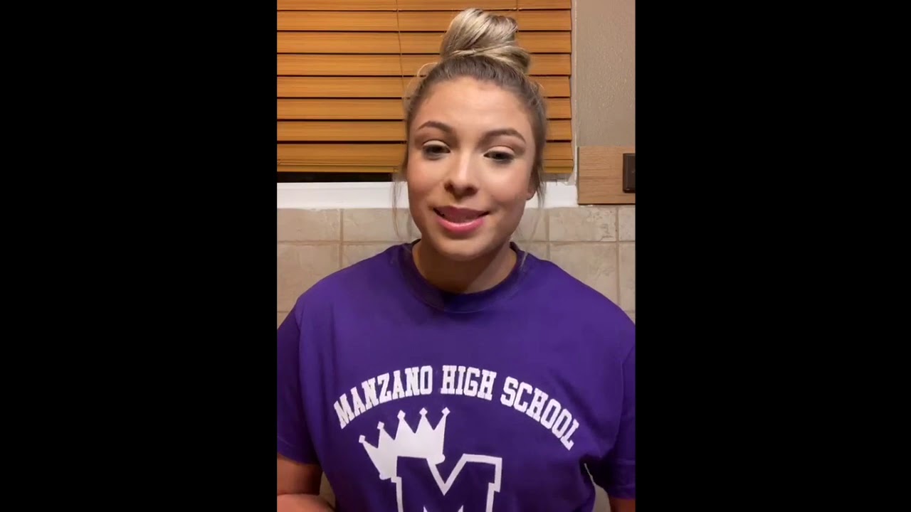 Manzano High School Class of 2020 Athlete of the Year YouTube