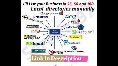 I will build local citation and directory submission upto 100 sites