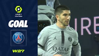 Goal Carlos SOLER BARRAGAN (37' - PSG) STADE BRESTOIS 29 - PARIS SAINT-GERMAIN (1-2) 22/23