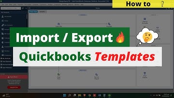 How to Export and Import Templates In QuickBooks Desktop