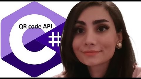 c# programming API 8 : QR code API