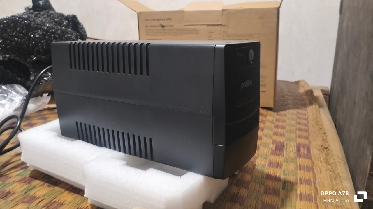Unboxing Paket UPS Pro-link Line Interactive 600 VA