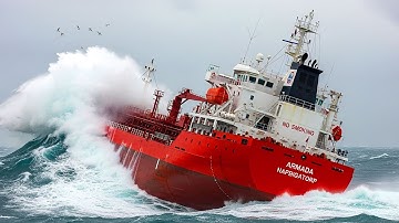 🌊 100 BIGGEST SHIP FAILS in MONSTER STORMS 😱 | GIANT WAVES CAUGHT ON CAMERA!
