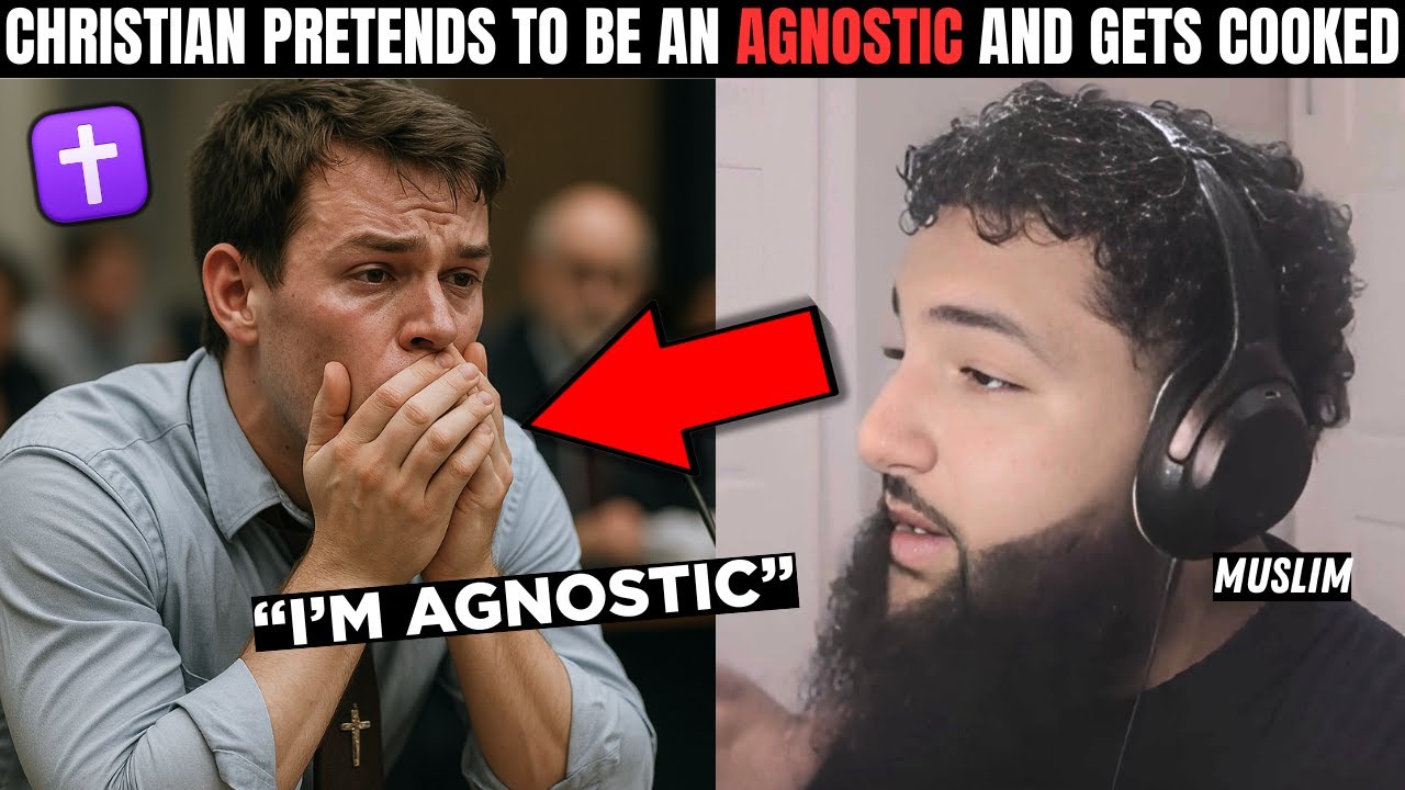 Christian PRETENDS To Be Agnostic & Gets BAKED