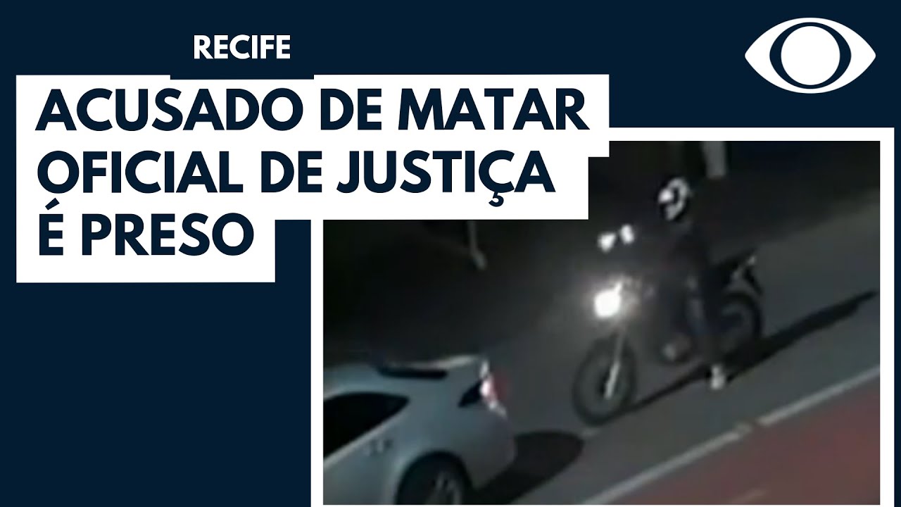 Suspeito de matar oficial de justiça é preso