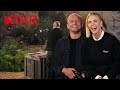 Charlize Theron and Taron Egerton have a crossbow duel | Apex | Netflix