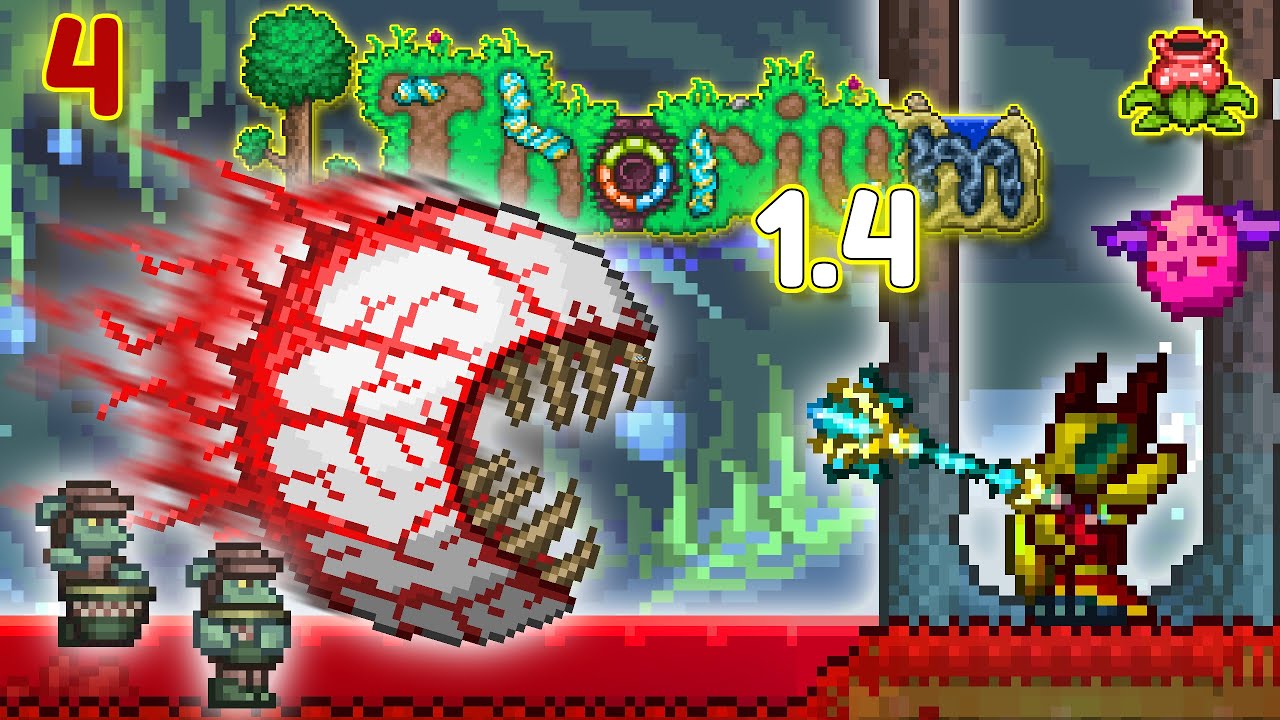 The POWER of The Thorium Staff! Terraria Thorium 1.7 4 YouTube