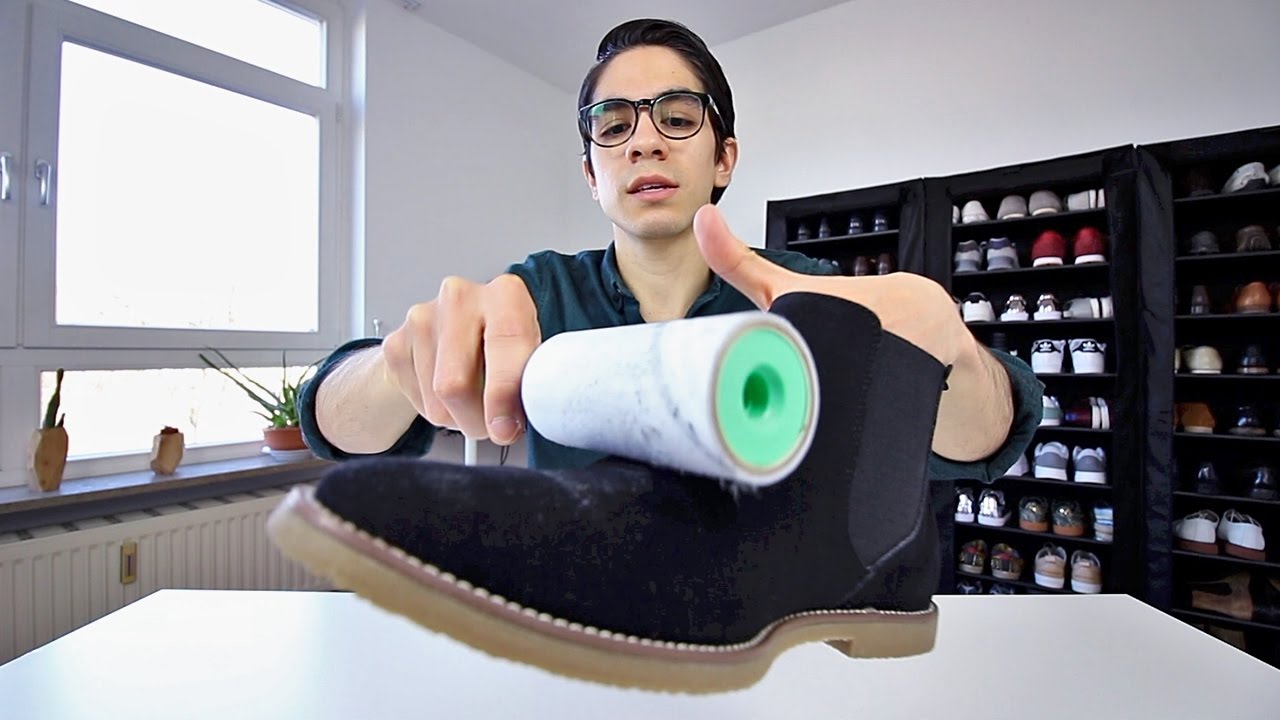 10 Shoe cleaning hacks - suede canvas - YouTube