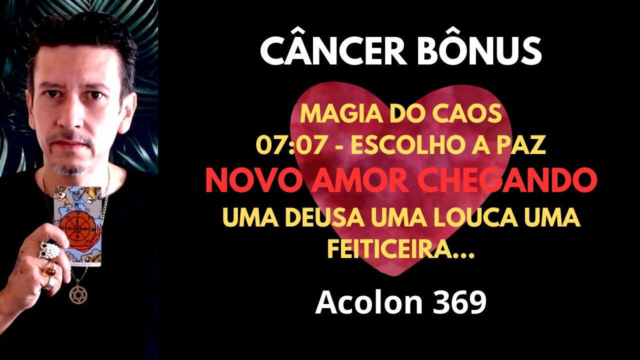 Câncer Bônus - Novo Amor, Magia #baralhocigano #tarot #cancer #signodecancer #magia #taro #amor #fe