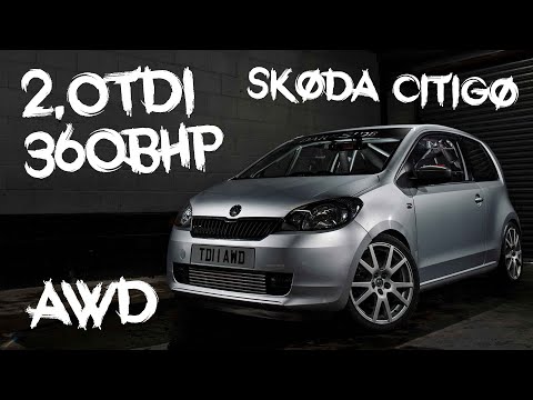 2.0 TDI 360BHP AWD! SKODA CITIGO TRACK WEAPON!!