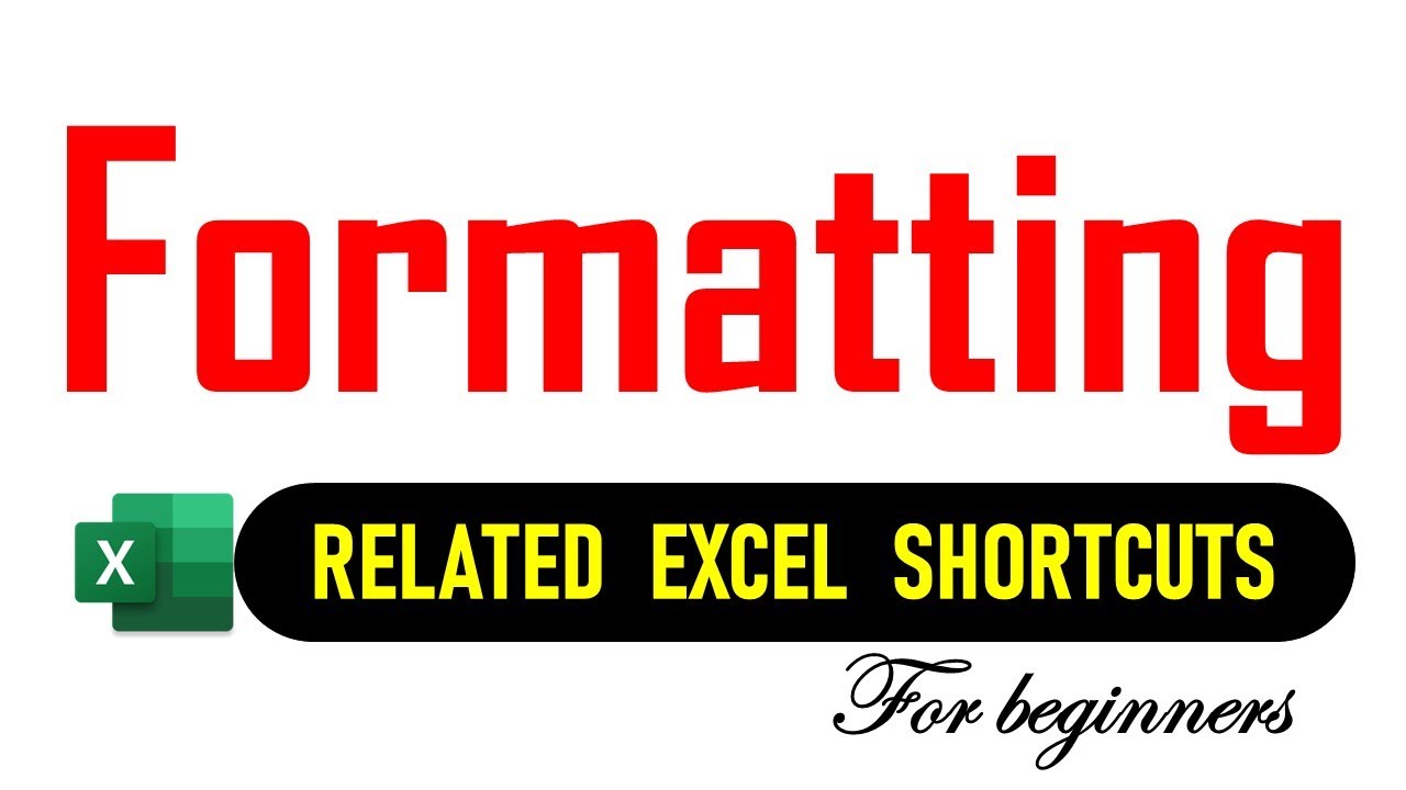 Excel Shortcuts for Quick Formatting for Beginners | Prabas MS Office ...