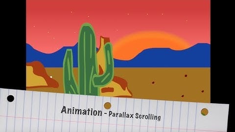 Parallax Scrolling Tutorial