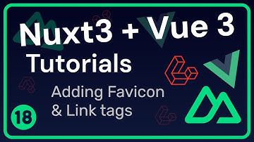 Page Favicon & Link Tags | Nuxt 3 Tutorials #18 | Urdu & Hindi