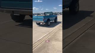 Chevy Blazer followed by a Chevelle!!