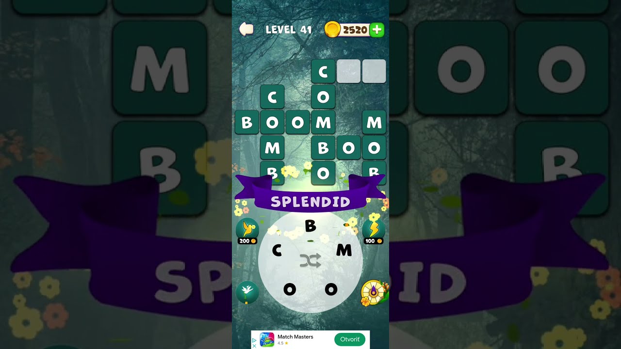 Words of Paradise levels 41-50 ENGLISH
