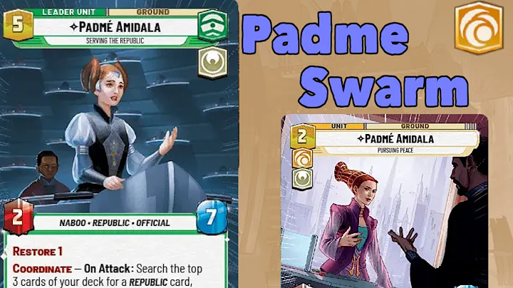 CHAMPIONSHIP DECK - Padme Yellow Swarm - Star Wars Unlimited Deck List