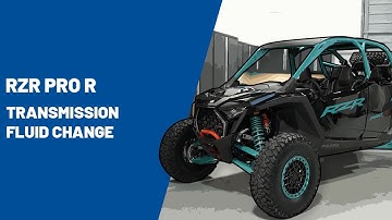 2025 RZR Pro R | Transmission Fluid Change | Polaris RZR®