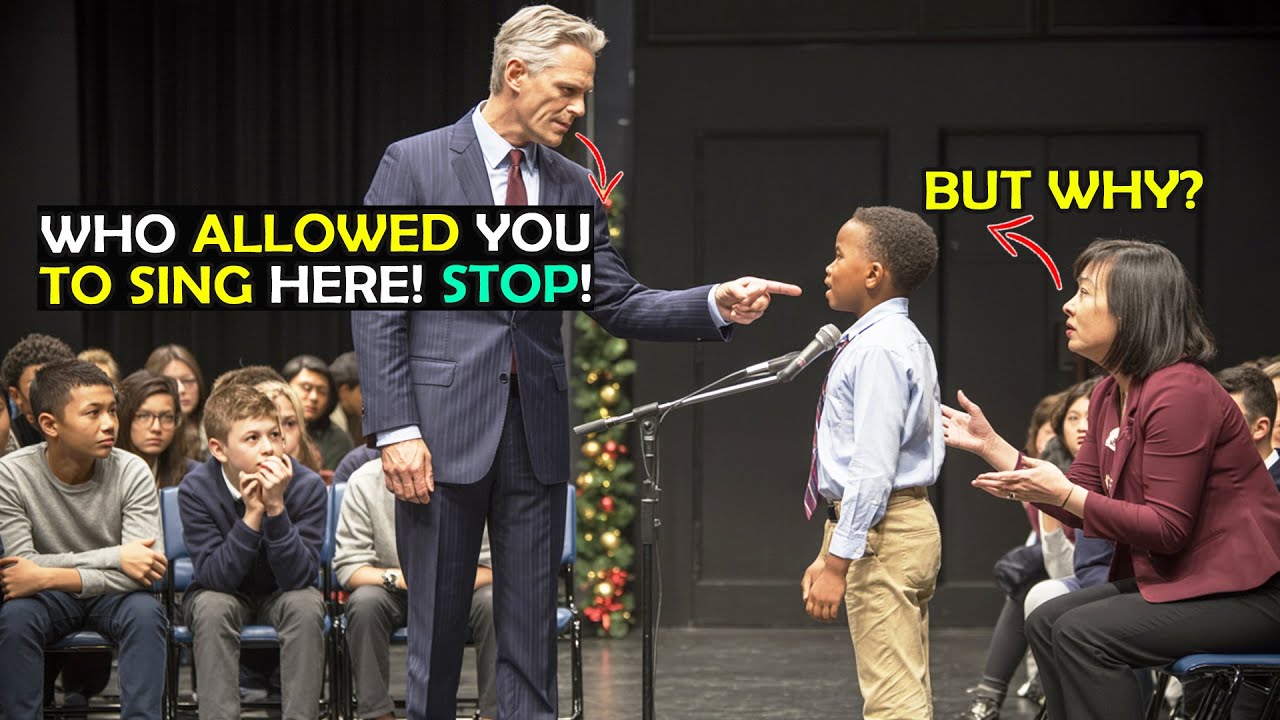Arrogant Principal MOCKED Poor Student's Singing—But What Happened Next Left Him Speechless!